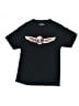 Marvel 100% Cotton Black Short Sleeve T-Shirt Size S (kids) - photo 1