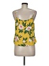 RW&CO 100% Polyester Yellow Sleeveless Blouse Size M - photo 2