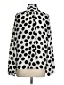 NYDJ Polka Dots Silver Long Sleeve Blouse Size S - photo 2