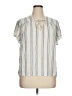 Rails Ivory Short Sleeve Blouse Size XL - photo 1