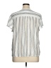 Rails Ivory Short Sleeve Blouse Size XL - photo 2