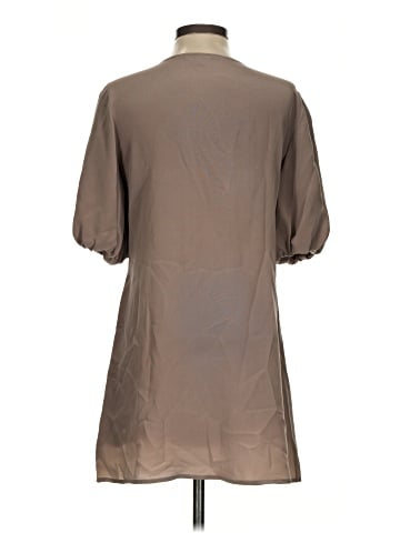 Armani Exchange Short Sleeve Silk Top (view 2)