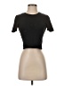 Callipygian Black Short Sleeve Top Size S - photo 1