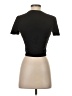 Callipygian Black Short Sleeve Top Size S - photo 2
