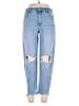 American Eagle Outfitters Hearts Blue Jeans Size 8 - photo 1