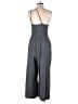Anrabess Solid Gray Jumpsuit Size L - photo 2