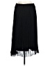WD.NY 100% Polyester Black Formal Skirt Size M - photo 2