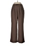 Unbranded 100% Polyester Brown Dress Pants Size M (petite) - photo 1