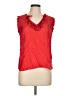 J.Crew Red Sleeveless Blouse Size 6 - photo 1