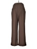 Unbranded 100% Polyester Brown Dress Pants Size M (petite) - photo 2