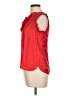 J.Crew Red Sleeveless Blouse Size 6 - photo 5