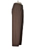 Unbranded 100% Polyester Brown Dress Pants Size M (petite) - photo 4