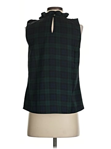 J.Crew Factory Store Sleeveless Blouse (view 2)