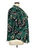 Torrid 100% Polyester Floral Green 3/4 Sleeve Blouse Size 3X Plus (3) - photo 4