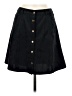 LoveRiche Solid Black Denim Skirt Size S - photo 1