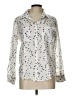 Rails Polka Dots Ivory Long Sleeve Blouse Size L - photo 1