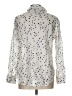 Rails Polka Dots Ivory Long Sleeve Blouse Size L - photo 2