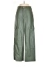Express 100% Polyester Green Cargo Pants Size 0S - photo 1