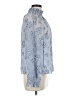 Rebecca Taylor Damask Floral Blue Blouse Size 0 - photo 4