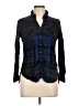 Maurices Plaid Black Long Sleeve Button-Down Shirt Size L - photo 1