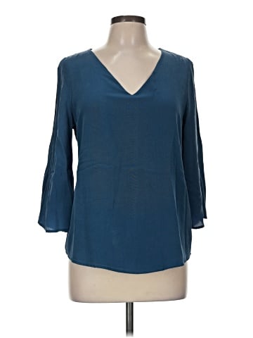 Ecru 3/4 Sleeve Blouse (view 1)