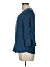 Ecru Teal 3/4 Sleeve Blouse Size M - photo 5