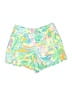 Lilly Pulitzer 100% Rayon Print Green Shorts Size 00 - photo 1