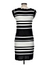 Apt. 9 Stripes Black Casual Dress Size M - photo 2