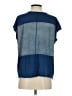 Rag & Bone/JEAN Color Block Blue Short Sleeve Top Size S - photo 2