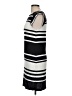 Apt. 9 Stripes Black Casual Dress Size M - photo 5