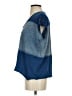 Rag & Bone/JEAN Color Block Blue Short Sleeve Top Size S - photo 5