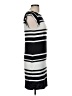 Apt. 9 Stripes Black Casual Dress Size M - photo 4
