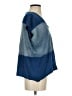 Rag & Bone/JEAN Color Block Blue Short Sleeve Top Size S - photo 4
