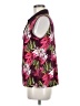 Lands' End 100% Cotton Pink Sleeveless Button-Down Shirt Size M (tall) - photo 5