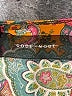 Code x Mode 100% Polyester Paisley Orange Casual Dress Size S - photo 7