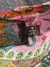 Code x Mode 100% Polyester Paisley Orange Casual Dress Size S - photo 9