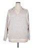 Violeta by Mango Gray Pullover Sweater Size XXL - photo 1