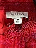 Evereve 100% Polyester Red Short Sleeve Blouse Size M - photo 7