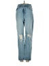 Madewell Hearts Blue Jeans Size 27 waist (petite) - photo 1