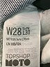 Topshop Chevron-herringbone Blue Jeans Size 28 waist - photo 5