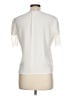 Zara Ivory Short Sleeve Blouse Size L - photo 2