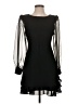 Hampton Nites 100% Polyester Black Cocktail Dress Size 4 - photo 1