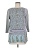 J.Jill 100% Rayon Gray 3/4 Sleeve Top Size M - photo 1