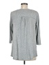 J.Jill 100% Rayon Gray 3/4 Sleeve Top Size M - photo 2