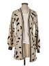 Saltwater LUXE Animal Print Tan Cardigan Size XS - photo 1