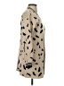 Saltwater LUXE Animal Print Tan Cardigan Size XS - photo 4