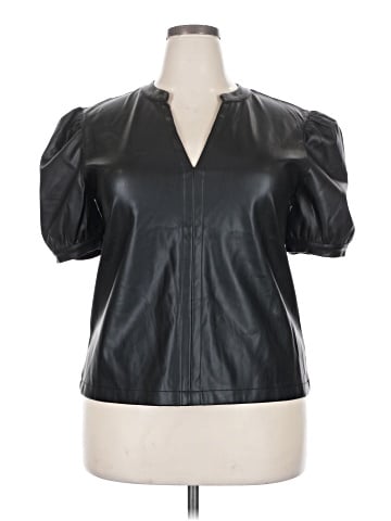 Steve Madden Short Sleeve Blouse (view 1)