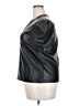 Steve Madden 100% Polyurethane Black Short Sleeve Blouse Size XXL - photo 5