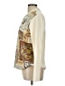 J. McLaughlin Print Gold Jacket Size L - photo 5