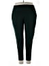 Athleta Solid Green Active Pants Size L - photo 1